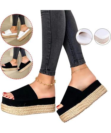 Riyueyi Women's Orthopedic Bunion Corrector Sandals - Black - US4.5/EU35 - Summer Outdoor Hiking and Walking - Buy Online on GoSupps.com