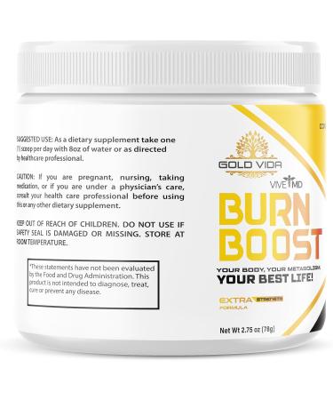 Burn Boost Powder - Official Maximum Strength Dietary Supplement with BCAA & L-Glutamine - Revolutionary Energy Solution Reviews (5 Pack) - International Shipping Available - Buy Online on GoSupps.com