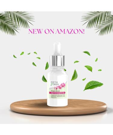 Triple Boost Age Defying Eye Serum - 3 Anti-Aging Ingredients with Argireline Peptides & Hyaluronic Acid - Moisturize & Reduce Wrinkles - Made in USA - 0.5 oz - Buy Online on GoSupps.com