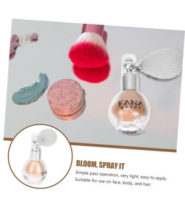 SEWACC 3 Pcs Vintage Glitter Spray Bottles for Hair & Body - Makeup Perfume & Decor - International Shipping Available - Buy Online on GoSupps.com
