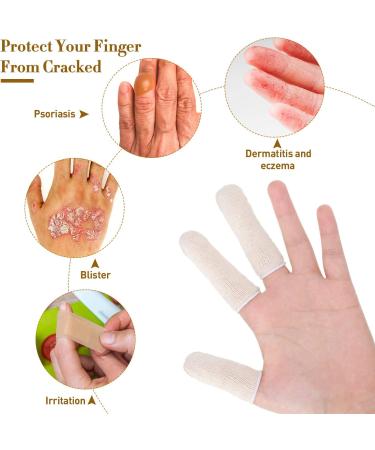50 Pcs Finger Cots Toe Sleeves Thumb Protector Fingertips Cushion - Buy Online on GoSupps.com