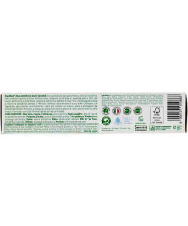 Aloe Sensitive Toothpaste 75ml - Gentle Care for Sensitive Teeth | Shop Now for International Shipping - Buy Online on GoSupps.com