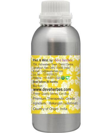 Deve Herbes Pure Malkangani Oil 630ml - Cold Pressed Jyotishmati Oil for Health & Wellness | International Shipping - Buy Online on GoSupps.com
