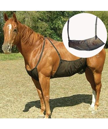 MOVKZACV Fly Net for Horses - Adjustable Belly Protector | Protects from Mosquito Bites (94x71 cm) - International Shipping Available - Buy Online on GoSupps.com