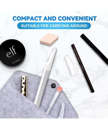 Dermaplane Razor with 4 Blades - Exfoliating Face Razors for Women | Remove Peach Fuzz & Dead Skin Durable Eyebrow Razors - Silver - Buy Online on GoSupps.com