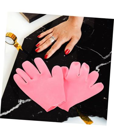 FOMIYES 2 Pairs Moisturizing Gloves Silicone Glove Lotion Hand Gloves Moisturizing Overnight Moisturizing Hand Gloves Hand Moisturizing Glove Full Foot Cover Silica Gel Pink Miss Whitening - Buy Online on GoSupps.com
