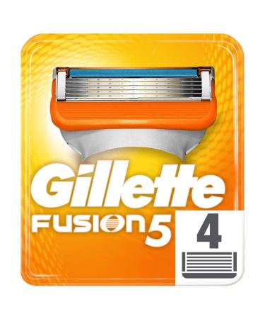 Gillette fusion5 razor 4 pieces