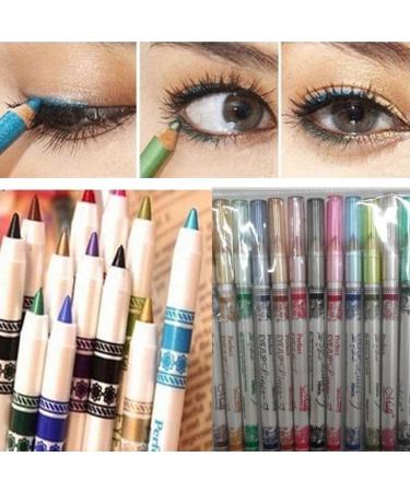 Canserin 12 Colors Eyeliner Pen Shadow Makeup Cosmetic Set - Long-lasting and Vibrant Shades - Buy Online on GoSupps.com