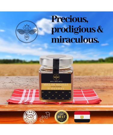 | Precious Honey | Nigella and Egyptian Flower Honey | Habba Sawda | 100% Pure and Natural | 250g - Buy Online on GoSupps.com