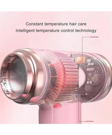 Cordless Blow Dryer 15000mAh USB Rechargeable Temperature and Wind Speed Adjustable Hair Dryer 200W Portable Fast Drying Hair Blow Dryer with Nozzle for Home Dormitory Travel #1 - Buy Online on GoSupps.com