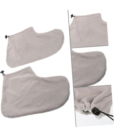 minkissy 6 Pairs Wax Therapy Warm Foot Cover Practical Foot Spa Foot Moisturizing Socks Feet Wax Bags Beauty Wax Warmer Foot Cover Feet Spa Socks Wax Bath Liners Foot Lotion Socks Plush - Buy Online on GoSupps.com