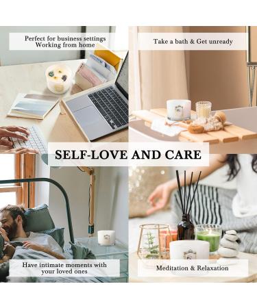 Buy Healing Crystal Candles | Chakra Candles | Organic 12oz Non-Toxic Soy Candles for Home & Gifts Spiritual Astrology & Self-Love - Buy Online on GoSupps.com