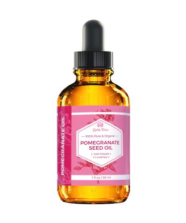 Leven Rose Pomegranate Seed Oil - 100% Pure Cold Pressed Antioxidant Moisturizer - 1 oz - Buy Online on GoSupps.com