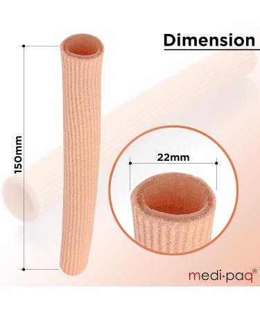Medipaq Gel Toe Protectors - 25mm Wide Big & Little Toe Protectors for Comfortable Walk - Buy Online on GoSupps.com