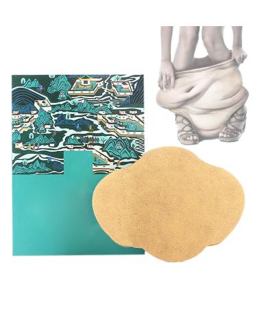 Zhilianzhao natural navel patch quick slimming weightless paving wormwood paste anti-allergic comfortable breathable pain-relieving easy to use safely wear light (10 pieces)