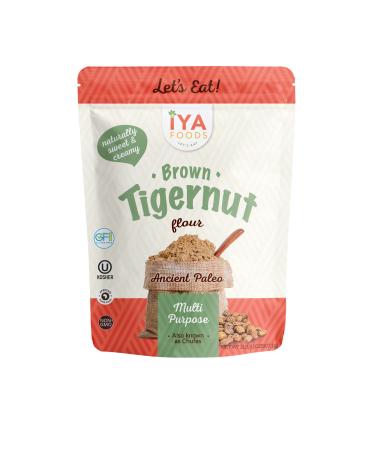 Iya Foods Fine Tigernut Flour, Plant-Based, Grain-Free, Gluten-Free, Nut-Free, Dairy-Free, Non-GMO, Paleo Flour. Made From 100 % Brown Tigernuts | Packaging May Vary, 2 lb. bag 2 Pound (Pack of 1)