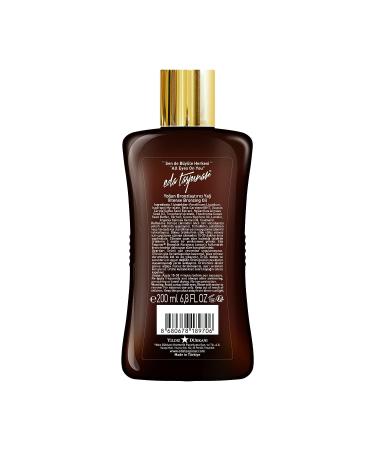 Eda Taspinar Bronz Intense Tanning Oil 200ml - Accelerated Dark Mediterranean Tan, All Eyes On You - SPF 0 | Buy Now - Buy Online on GoSupps.com