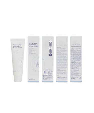 HEVEBLUE Penta Berry Panthenol Repair Cream - Vegan Centella Cica Barrier Restore Moisture Balance Deep Hydration Sensitive Skin Low Irritation Korean Skincare K-Beauty Hypoallergenic - Buy Online on GoSupps.com