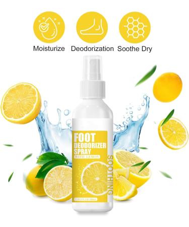 Foot Spray - Foot Spray Citrus Oil | 100ml Moisturizing Nourish Spray Foot Skin Softener for Cracked Heels Rapid Callus Removal Foot Peel Spray for Coarse Heels - Buy Online on GoSupps.com