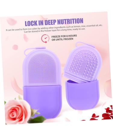 Beauty Face Ice Tray - Silicone Ice Roller for Skin Care | Massage Tool & Facial Treatment | International Shipping - Buy Online on GoSupps.com