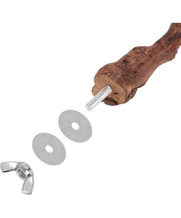 Mogoko Natural Grapevine Bird Perches 2-Pack for Parrots, Parakeets, Cockatiels, Conures, Macaws, Love Birds, Finches - Birdcage Stands and Accessories - Buy Online on GoSupps.com