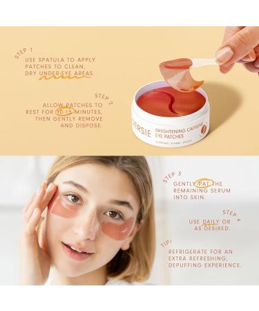 Eye Patches for Puffy Eyes & Dark Circles | Brightening Caffeine & Hydrating Hyaluronic Acid (30 Pairs - Buy Online on GoSupps.com