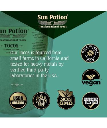 Sun Potion Tocos - Rice Bran Solubles 200g - Pack of 1 - Buy Online on GoSupps.com