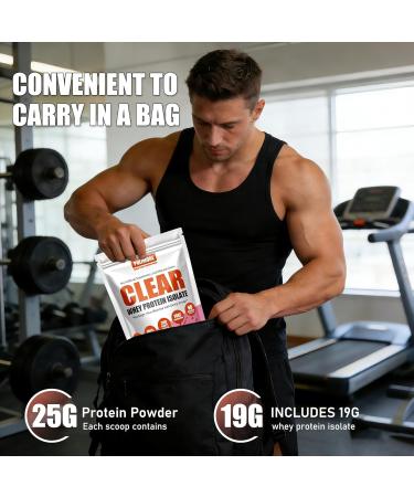 PULIMORE Clear Whey Protein Isolate Berry Pop Candy Flavor 19g Protein per Serving 20 Servings No Artificial Sweeteners Natural Gains Powder - Buy Online on GoSupps.com