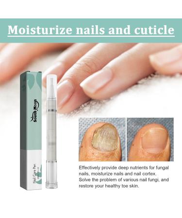 Nail Care Pen Set - 6 Pieces for Nail Fungus Treatment | Fast Growth & Healthy Nails with Aloe Vera Tea Tree Oil & Vitamin E - Buy Online on GoSupps.com