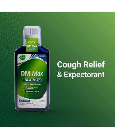AXIV DM Max Liquid Cough & Cold Medicine for Adults Cold and Flu Medicine for Excess Mucus Relief 6 fl oz - Buy Online on GoSupps.com