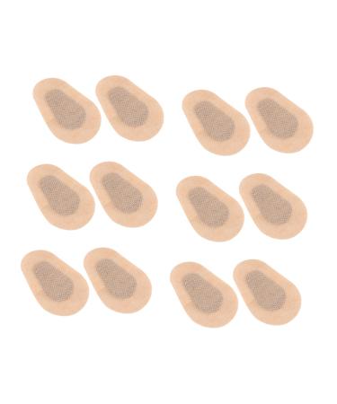 FRCOLOR 6 Pairs Eye Patch Relieve Eye Pad Practical Eye Pads Non- Woven Eye Pads Eye Stickers Self-adhesive Eye 7.5X5cm White