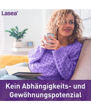 Lasea - Natural Solution for Inner Unrest & Sleep Disorders | 14 Vegetable Capsules with Special Lavender Oil | International Shipping - Buy Online on GoSupps.com