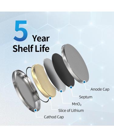 CR1025 DL1025 Br1025 1025 5033LC 3V Lithium Batteries for Welding Helmet Watches Cameras Calculators (10pcs) - Buy Online on GoSupps.com