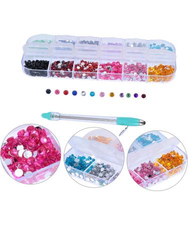 FRCOLOR 1 Set Manual Drilling Pen Hand Tools Kit De Manicura Stylus Drill Nail Rhinestone Nail Art Pen Rhinestone for Nails Embroidery Tools Diamond Stainless Steel Material Manicure 16X1cm Colorful - Buy Online on GoSupps.com