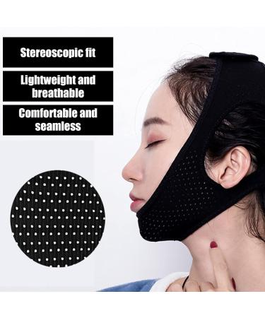 Anti Snore Chin Strap - Natural Sleep Instant Relief Jaw Support Belt - Buy Online on GoSupps.com