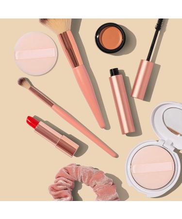 GOTH 6Pcs Round Velour Powder Puff Set for Face Makeup - Washable & Soft Cosmetic Pads - Buy Online on GoSupps.com