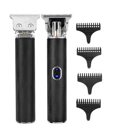 Professional hair cutter electrical t blade cutter hair trimmer hair trimmer precision trimmer beard cutters Perfect gifts for men (black)