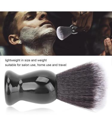 Shop Black Razor Brush - Hairdressing Neck Dust Brush for Fast Foam Cleaning | Portable Salon Tool for Home & Travel - Buy Online on GoSupps.com
