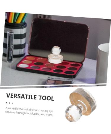 Gogogmee Eyeshadow Plate Stamp Powder Stamper Eyeshadow Palette Dispensing Tool Eyeshadow Stamper Highlighter Repair Tool Blusher Pressing Stamp Eye Shadow Palette Repairing Tool - Buy Online on GoSupps.com