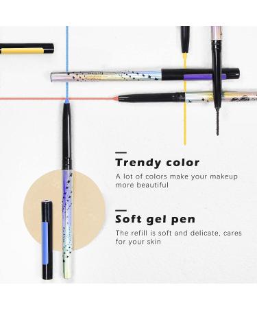NewBang 18 PCS Colored Eyeliner Pencil Set - Matte Gel Eyeliner Pen - Waterproof and Professional Makeup Set - Buy Online on GoSupps.com