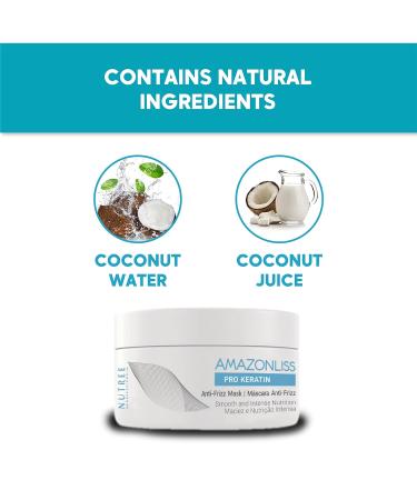 Pro Keratin Gel Mask 8.8 oz - Anti-Frizz Hydration & Beauty Mask - Formaldehyde & Paraben Free - Buy Online on GoSupps.com
