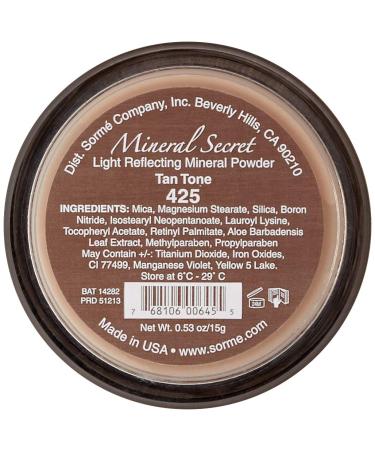 Sorme Treatment Cosmetics Mineral Secret Light Reflecting Powder - Tan Tone - Buy Online on GoSupps.com