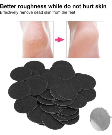 Electric Callus Remover Sandpaper Discs Pedicure Tool Set for Smooth Feet Skin Care Sandpaper Replacement Accessory with Shaft Discs Nail Sanding disc Dead Skin Remover feet ( 35mm) 35mm 35mm - Buy Online on GoSupps.com