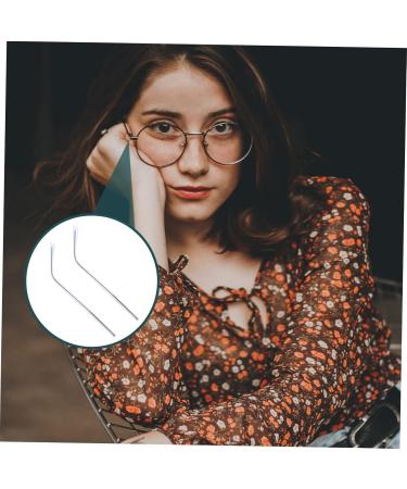 Buy KJHBV 4 Pairs Glasses Accessories Set - Repair Kit for Slipping Glasses - Low Temple Crystal Bracket for Men & Women - Durable & Stylish - 13.8x0.36cm - Blue - Buy Online on GoSupps.com