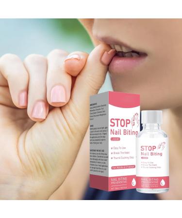 Anti-Nail Bite Solution - 30ml Bitter Anti-Nail Biting Liquid Anti-Bite Amplifier Clear Suction Thumb Liquid for Babies Toddlers and Adults - Buy Online on GoSupps.com