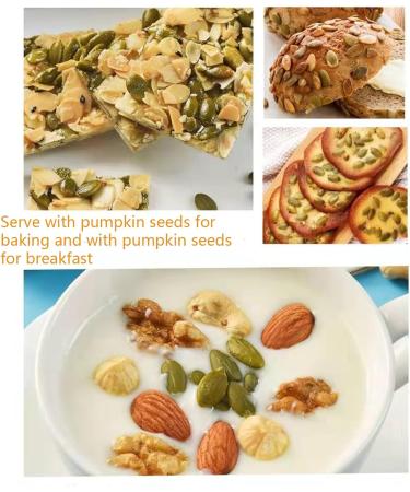 raw pumpkin seeds 500g Pumpkin seeds without shell Semillas de calabaza crudas sin sal Original dried melon seed baked snack - Buy Online on GoSupps.com