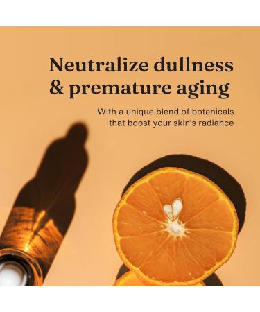 Organic Vitamin C Serum - 20% Vit C & Hyaluronic Acid Anti-Aging Serum for Face Eyes & Neck | Dark Spot Corrector for Youthful Skin - 1 oz - Buy Online on GoSupps.com
