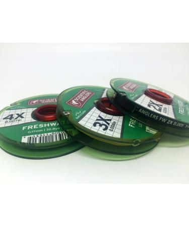 Scientific Anglers Freshwater Nylon Fly Fishing Tippet - 3 Pack 3x, 4x, 5x
