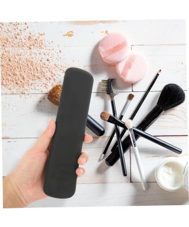 FOMIYES Silicone Makeup Brush Bag 2pcs Travel Pouch & Organizer for Brushes Lipsticks & Beauty Tools Ideal for Women - Buy Online on GoSupps.com