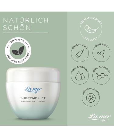  La Mer La mer Supreme Lift Anti-Ageing Body Cream - Improved Formula and Design - Firms and Moisturizes the Body - Improves Connective Tissue Elasticity - Smooths & Firms - 200ml - Buy Online on GoSupps.com
